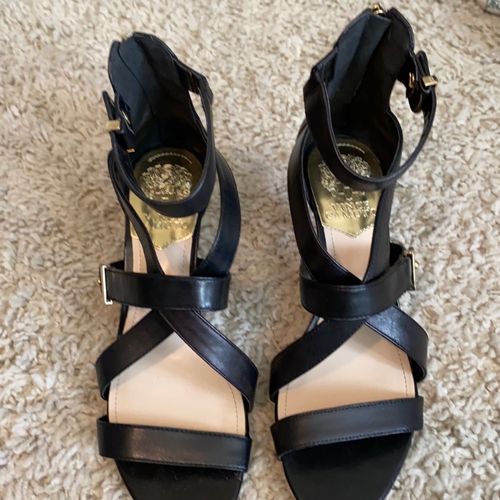 New Vince Camuto strappy pumps
